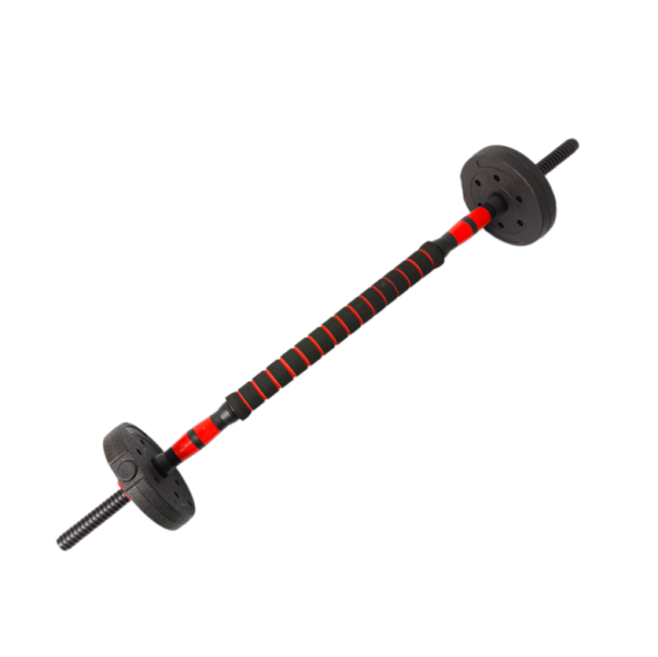 Набор композитных гантелей AMETIST 40 кг с соединительным грифом